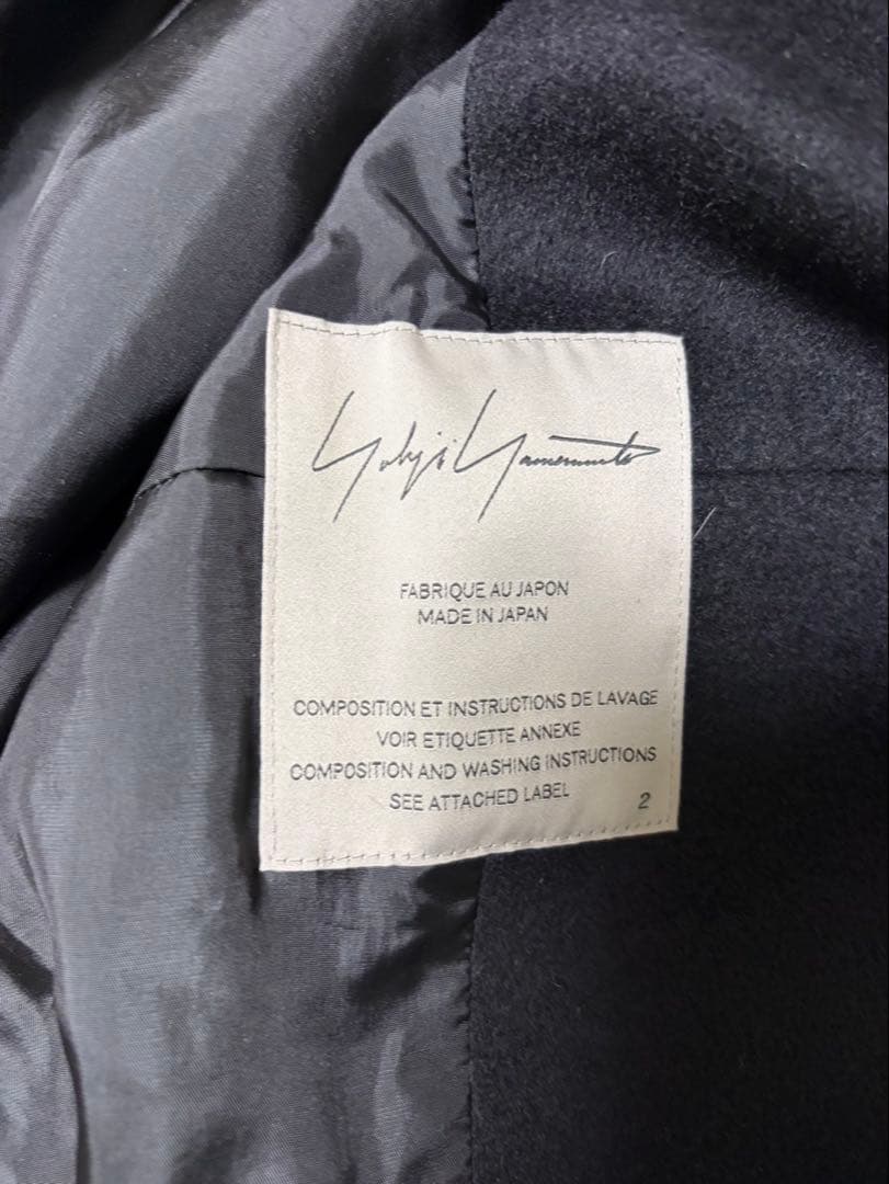 ヨウジヤマモト コート カシミヤ混 FE-C09-101 レディース