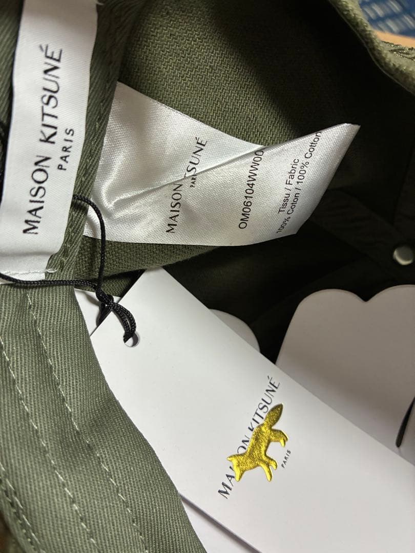 ★新品★ MAISON KITSUNÉ メゾンキツネ キャップ 帽子