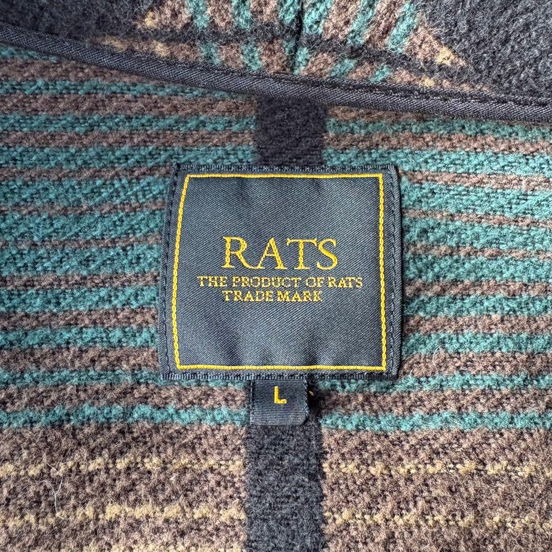 RATS ラッツ インディアンローブ ネイティブ柄 ガウン 日本製 L