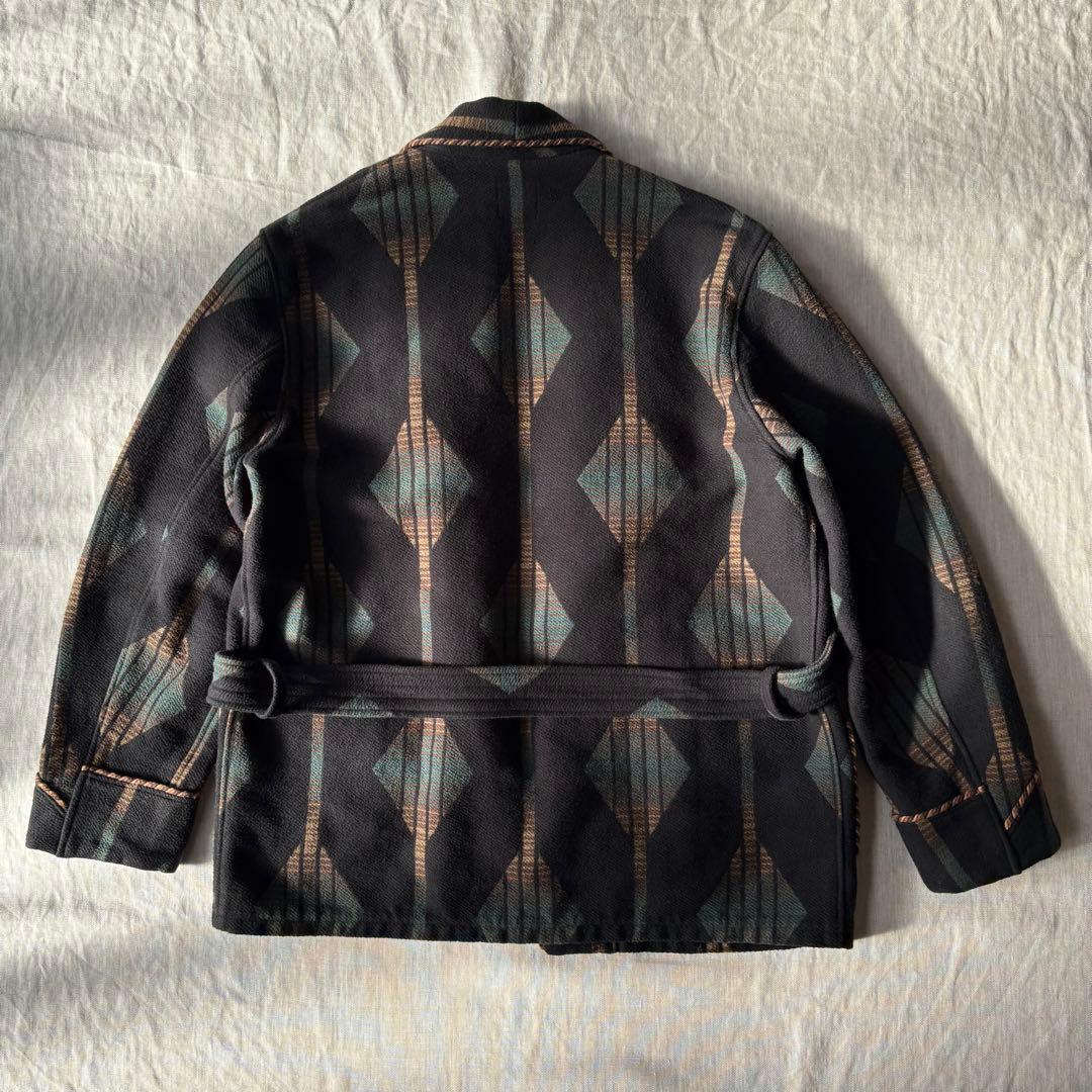 RATS ラッツ インディアンローブ ネイティブ柄 ガウン 日本製 L