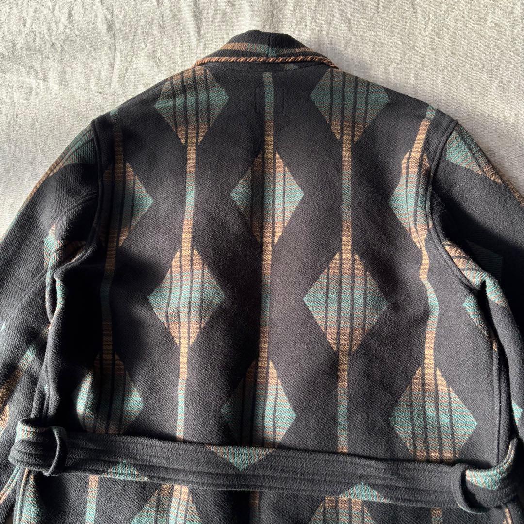 RATS ラッツ インディアンローブ ネイティブ柄 ガウン 日本製 L