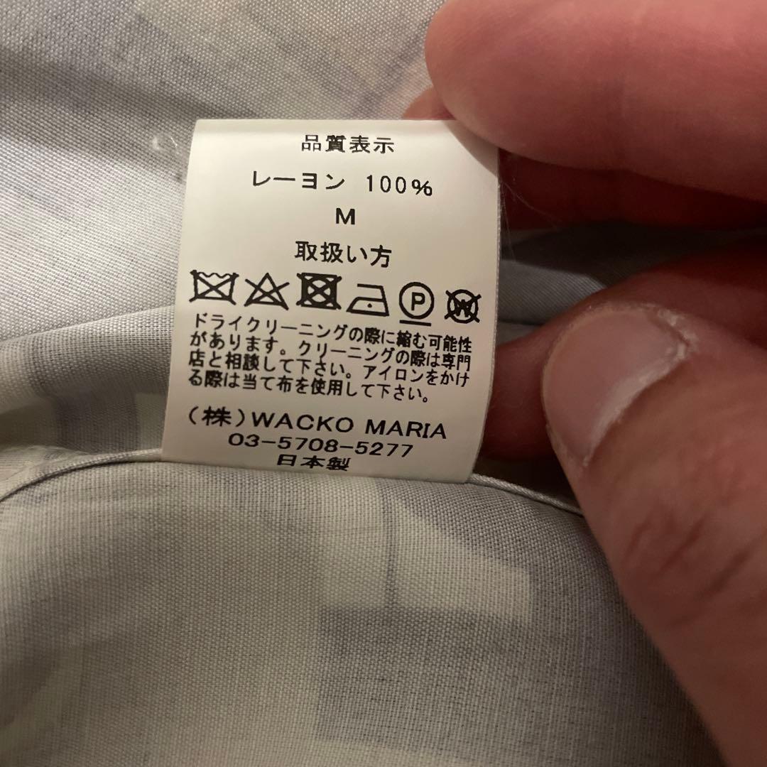 正規 21SS WACKO MARIA アロハシャツ緊縛(クリーニング済み)