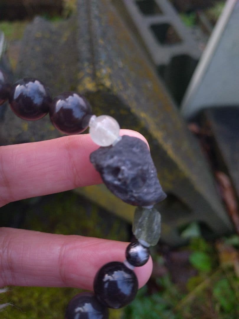 ギベオン＆モルダバイト＆アグニマニタイト＆リビアングラス＆チンターマニストーン