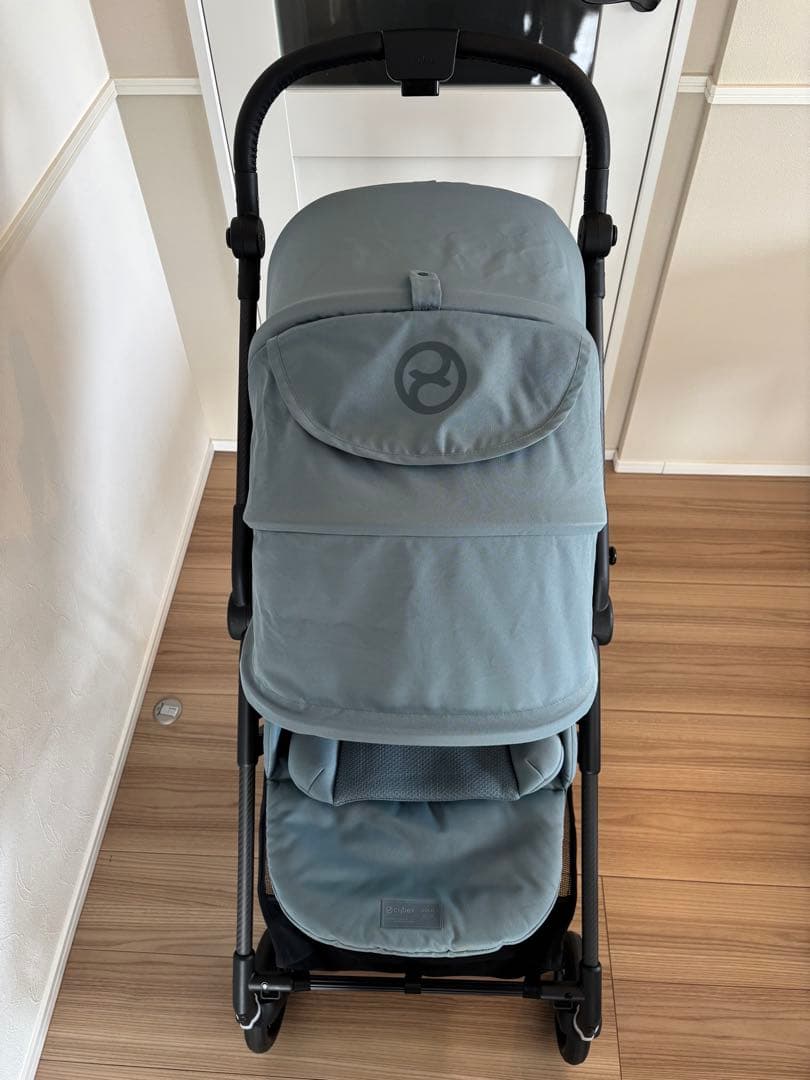 【美品】cybex メリオカーボン 2024年モデル ストーミーブルー