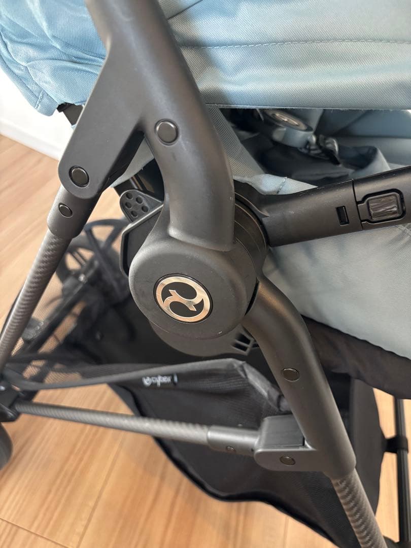 【美品】cybex メリオカーボン 2024年モデル ストーミーブルー
