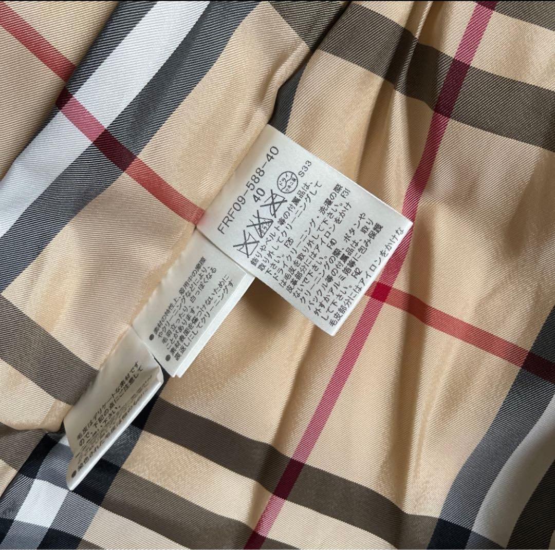 BURBERRY BLUE LABEL ダウンジャケット 40