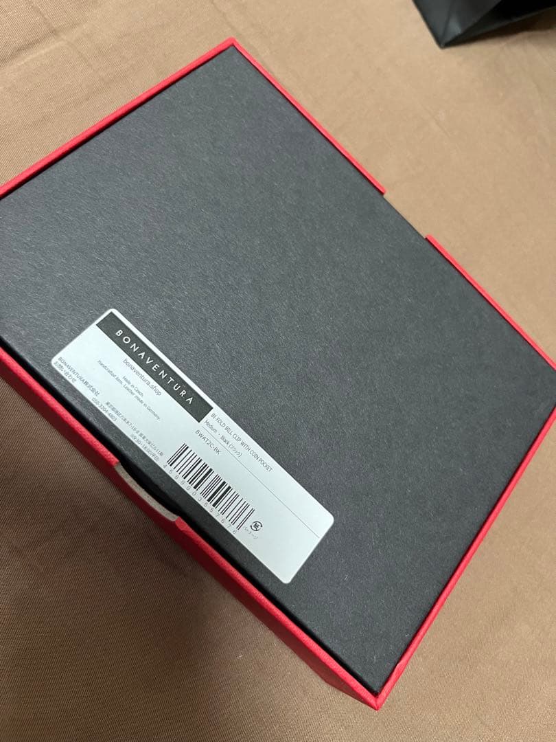 BONAVENTURA ブラック マネークリップ