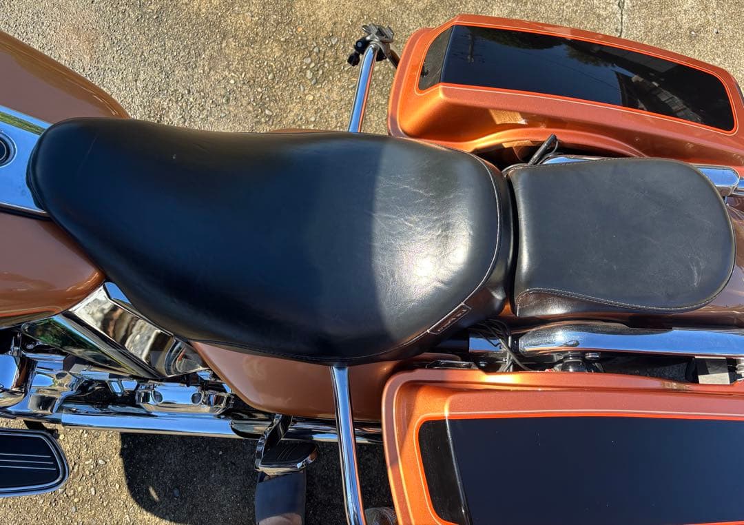 ハーレーダビッドソン用 黒シート