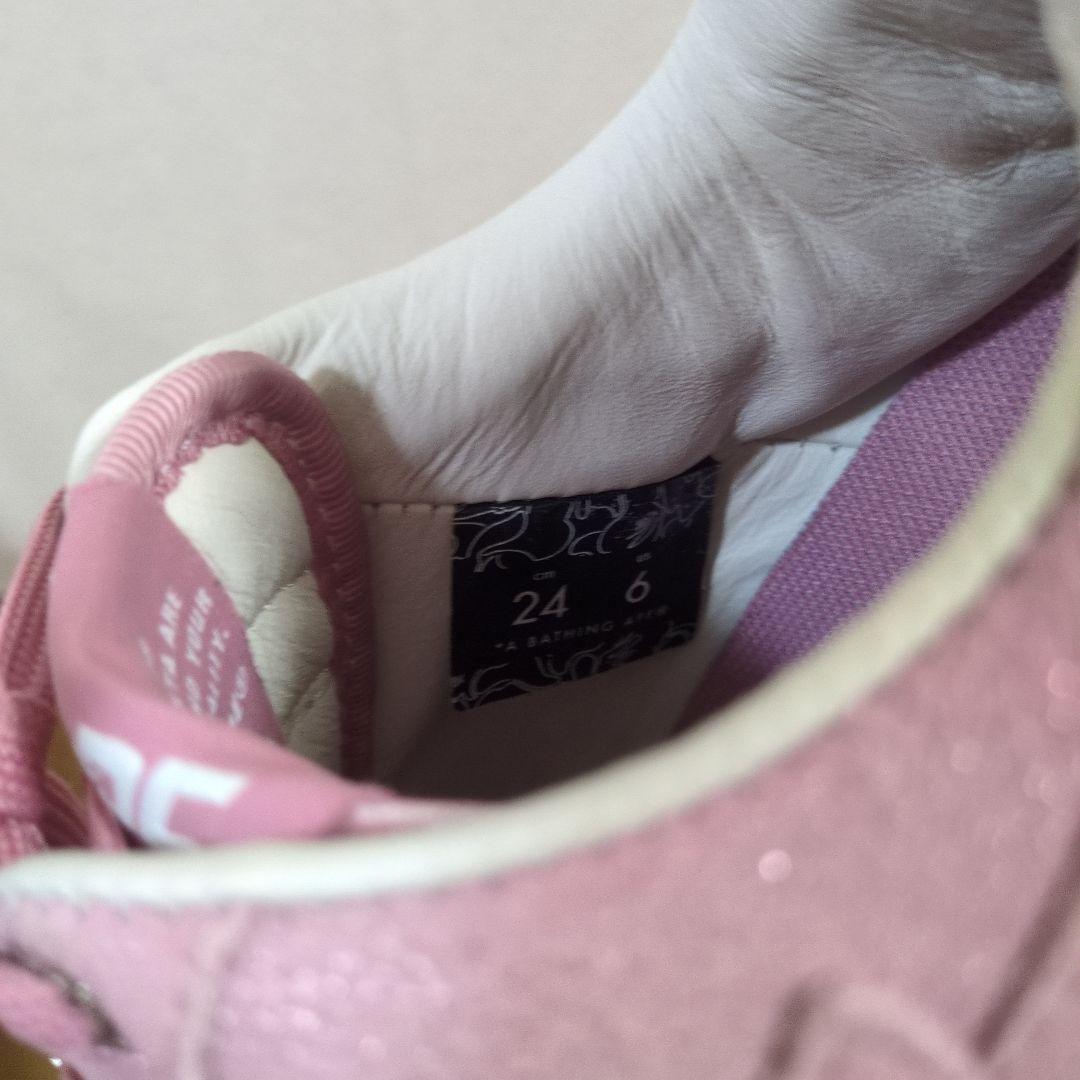 A BATHING APE　BAPE STA LADIES #1 6 24cm