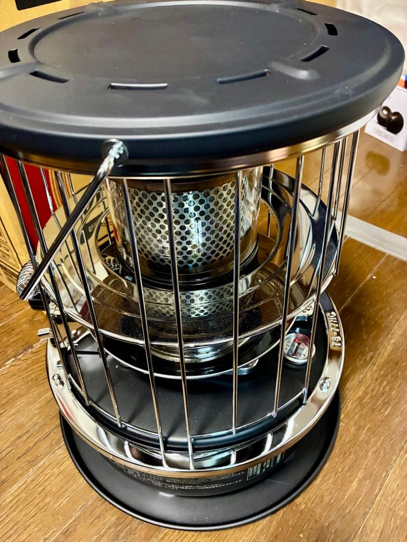 【セット品】アルパカストーブ TS-77NC黒 専用収納ケース+五徳