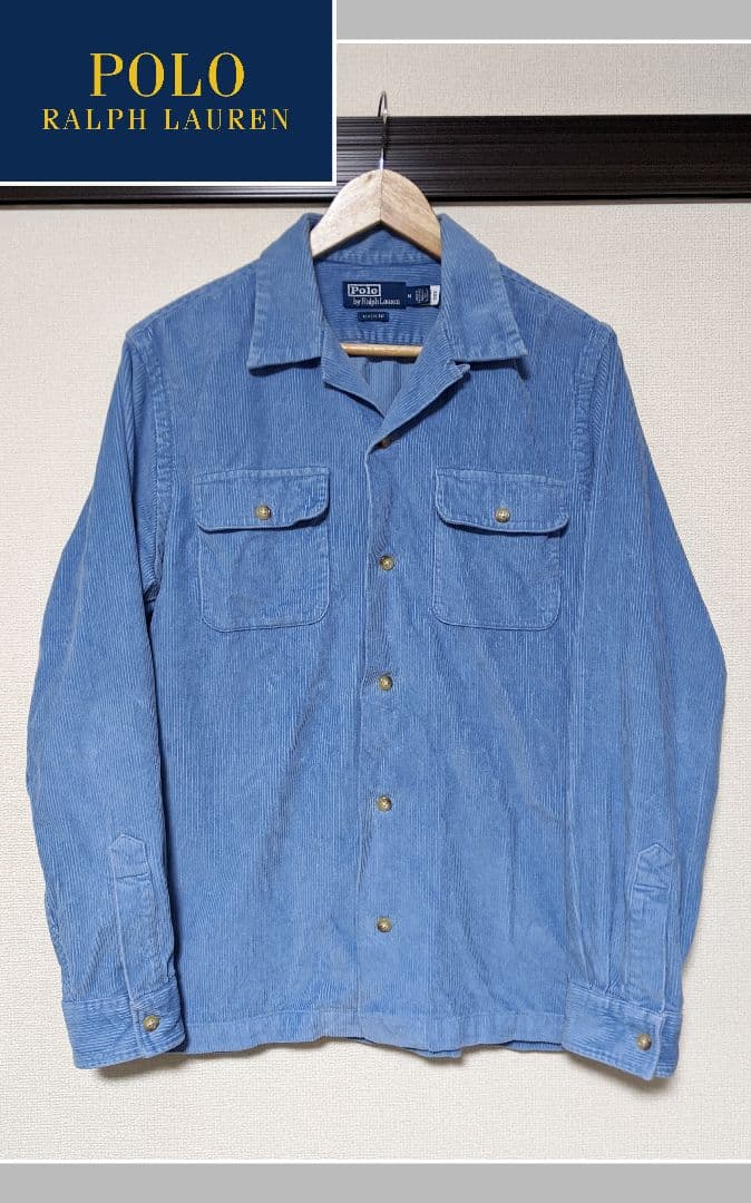 【POLO RALPH LAUREN】コーデュロイジャケット/無地/ロゴ/美品