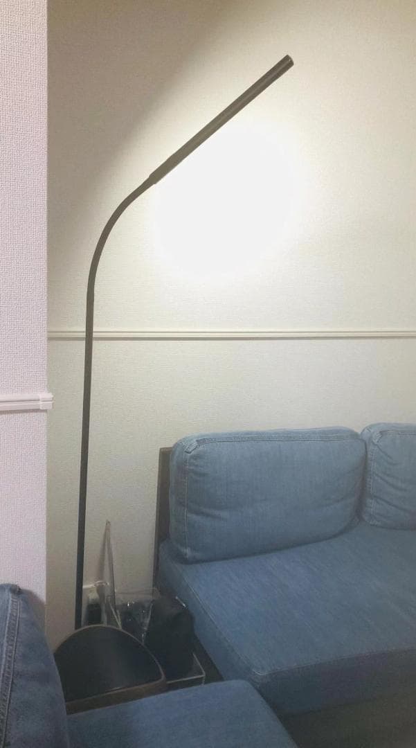 オシャレLEDフロアランプ 光&5階段調色 省エネ 高輝度