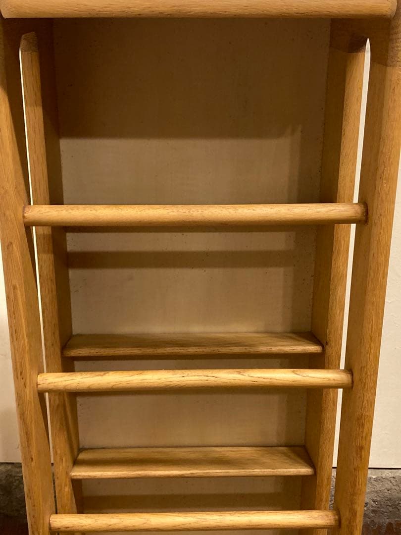 オールドカリモク オーク材 スリッパラック シューズラック 北欧モダン