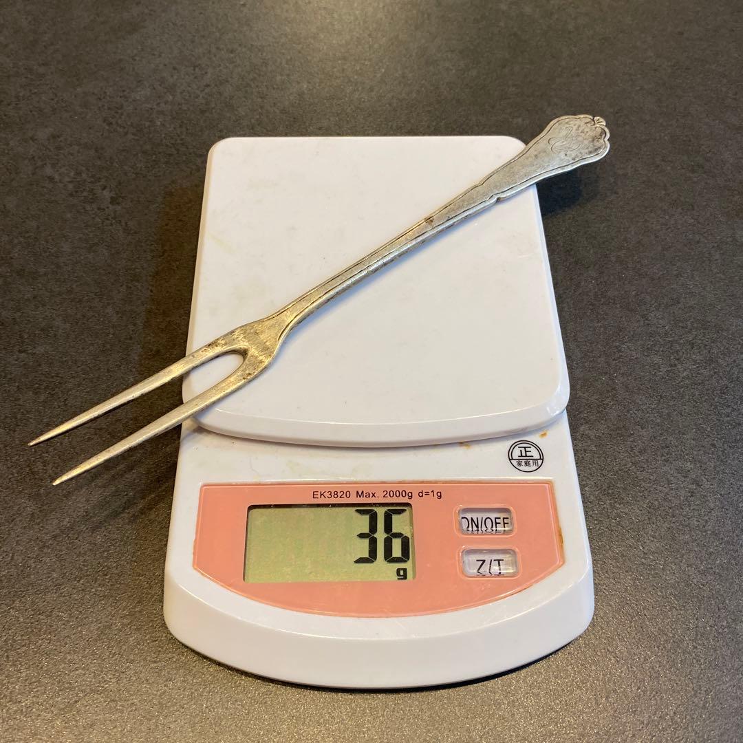 銀製　アンティークフォーク