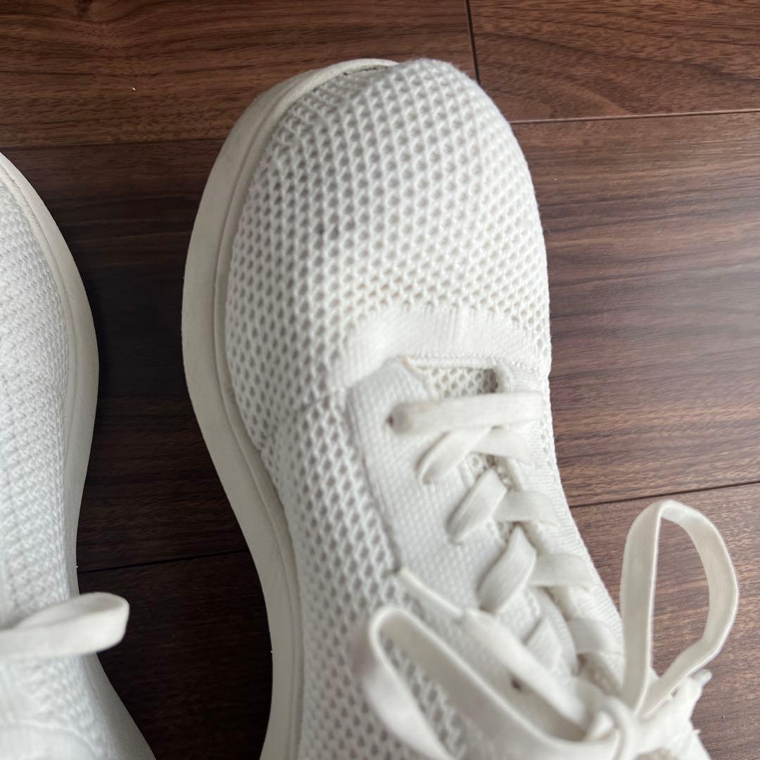ラクバキ　ソフトスニーカー　ホワイト　L 23.5cmから24cm