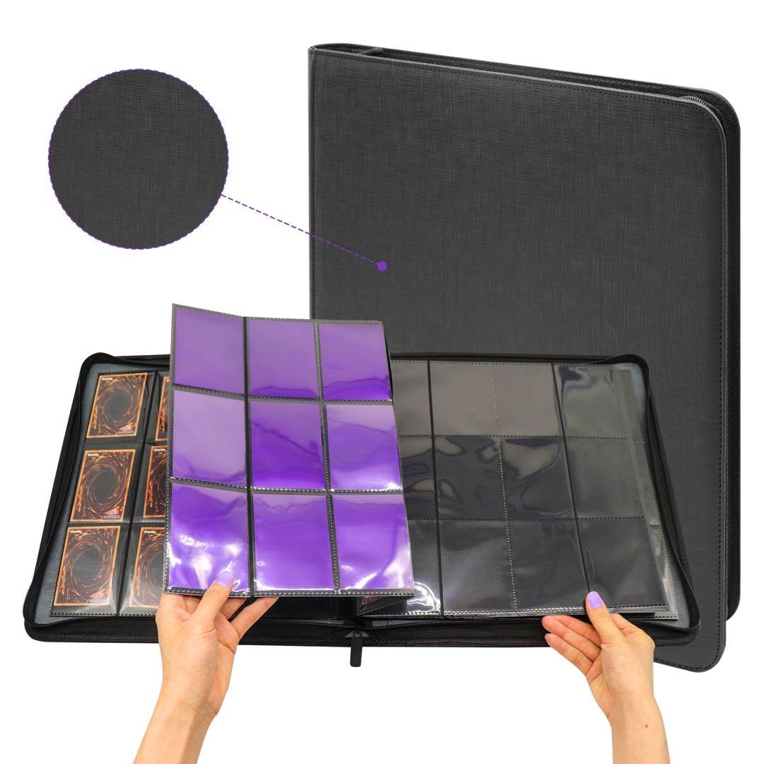 4冊セット！お色お任せ【トレーディングカード高級ファイル】 ＜未開封品＞