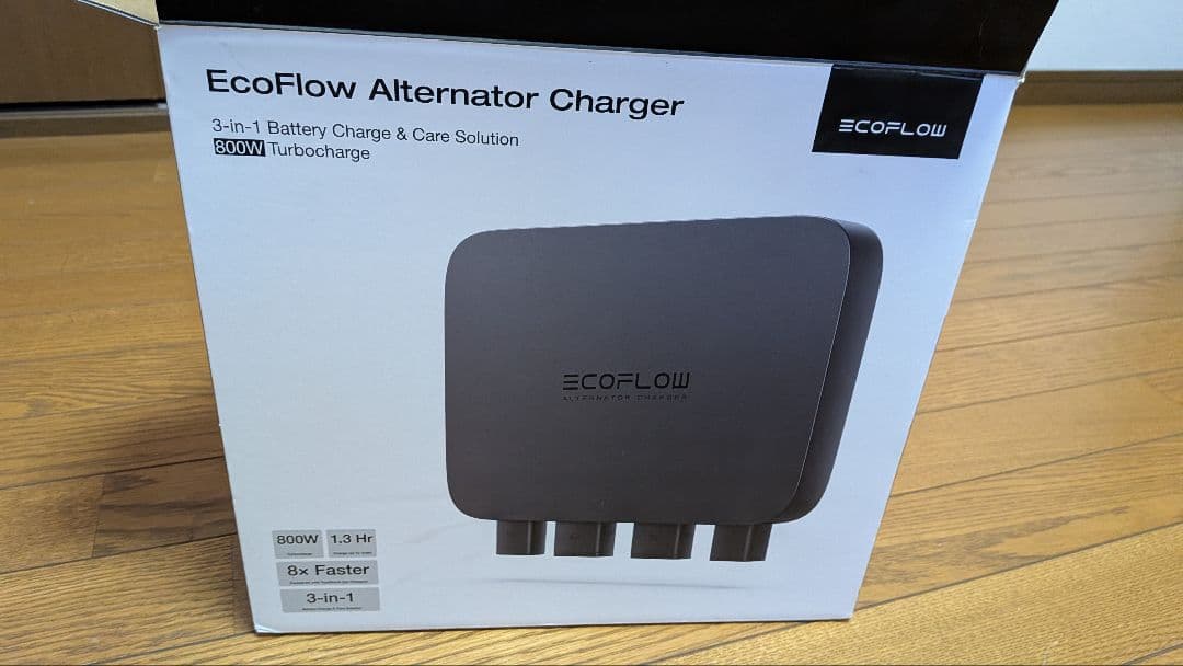 発電機・ポータブル電源 EcoFlow Alternator Charger 800W