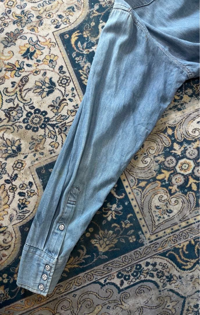 90年代　50年代復刻　27mw vintage Wrangler フルスナップ