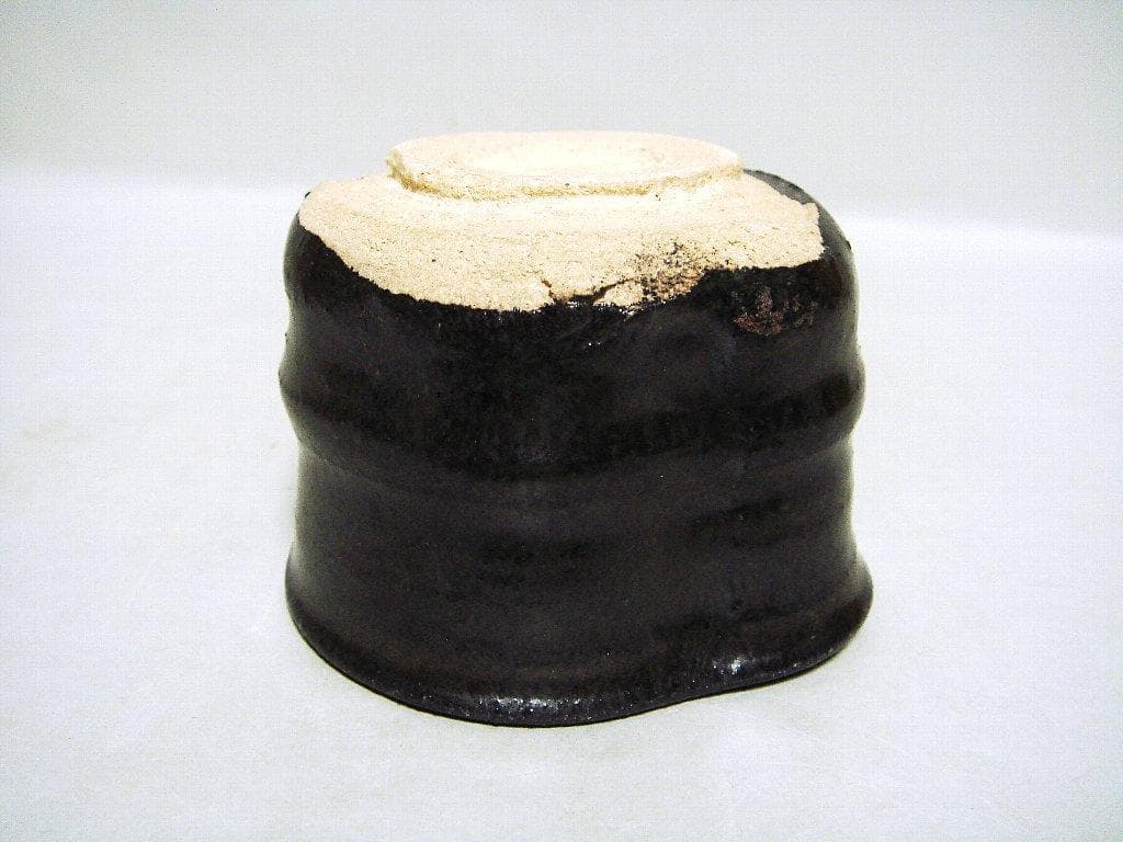 930『瀬戸黒 ぐい呑』一　/骨董品 古美術 アンティーク 古玩