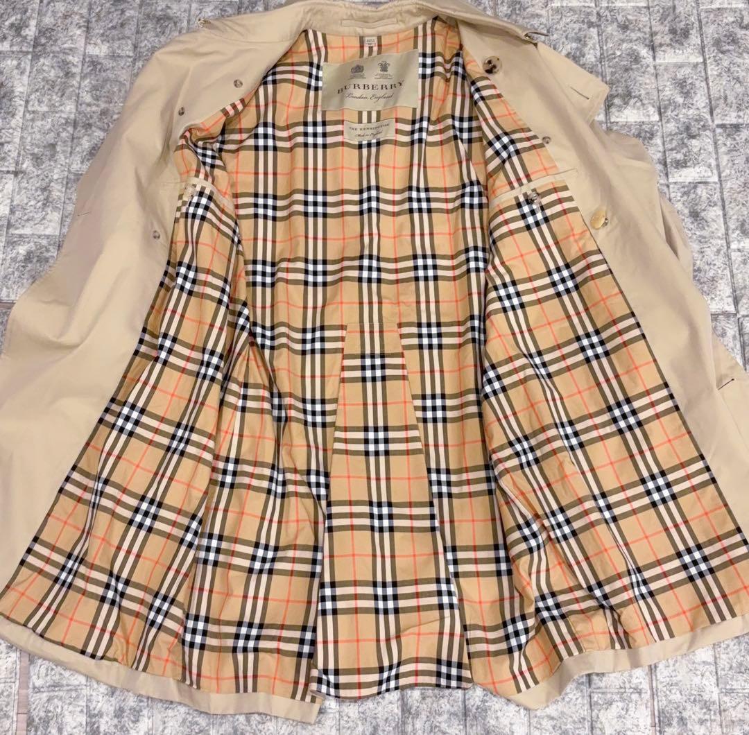 未使用級 BURBERRY コート ケンジントン ベージュ 52