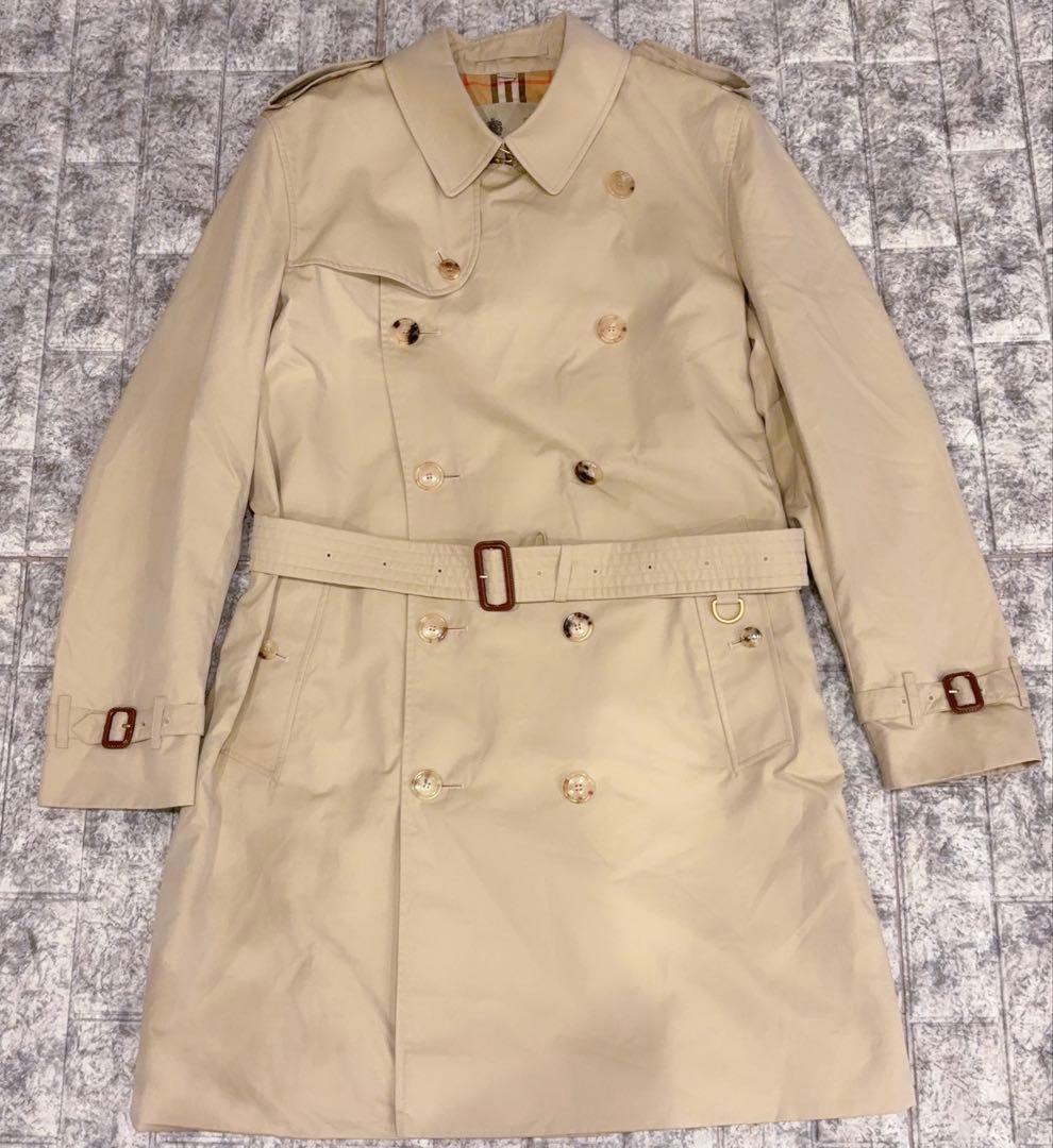未使用級 BURBERRY コート ケンジントン ベージュ 52