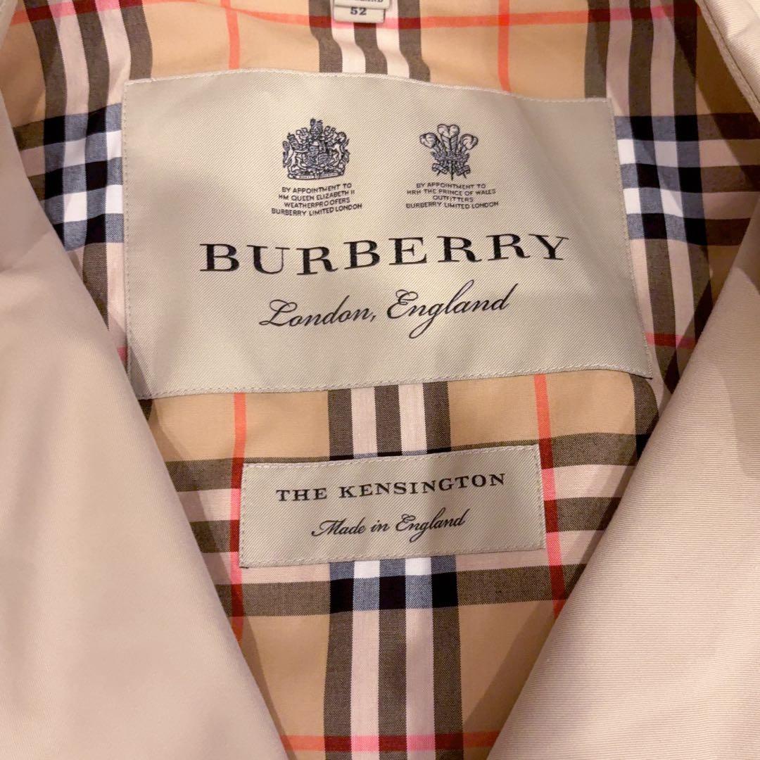 未使用級 BURBERRY コート ケンジントン ベージュ 52