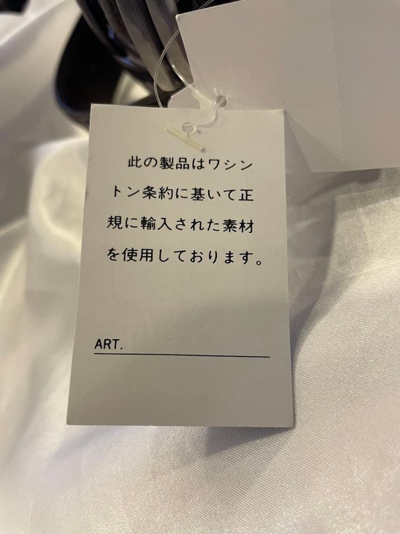 未使用★リアルクロコダイル ベルト マット ダークブラウン