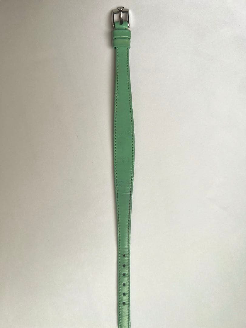 Rolex カメレオン純正尾錠　純正ベルト　グリーン