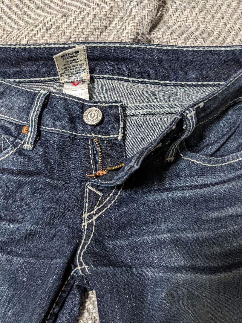 美品 TRUE RELIGION トゥルーレリジョン ブーツカット デニム