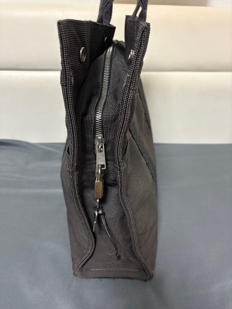 こ*ち様 エルメス エールラインMMトートバッグ　グレー＆ 茶色のセット