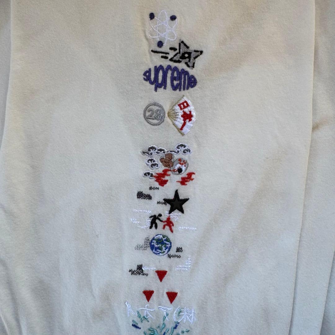 【L】Supreme AOI Icons L/S Top