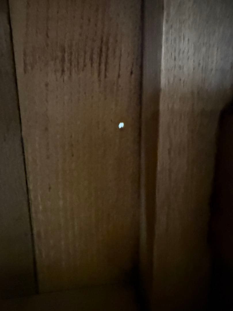 ビンテージ コンソールキャビネット 剥離