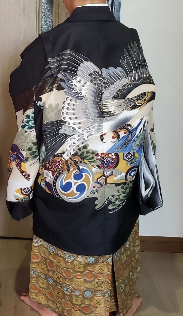 七五三　5歳　男の子　着物・羽織袴セット