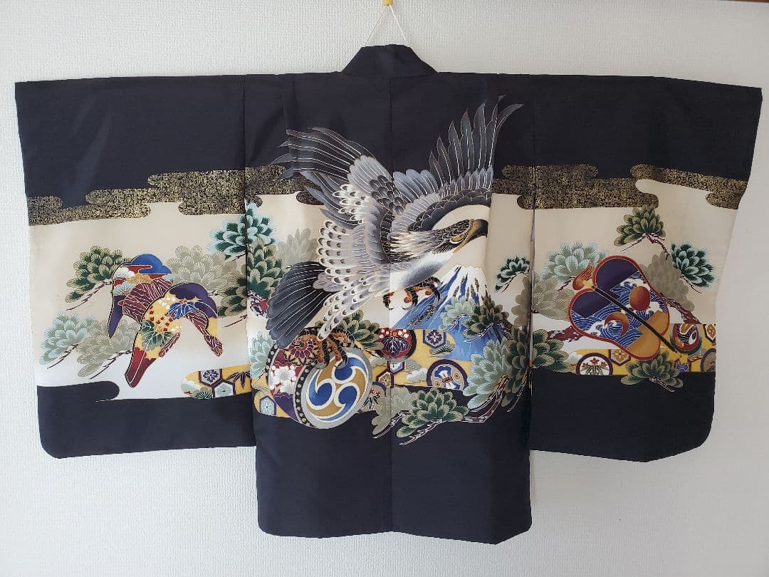 七五三　5歳　男の子　着物・羽織袴セット