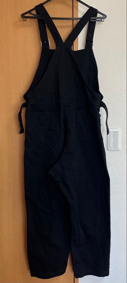 LIMI feu デニムオーバーオール(黒)