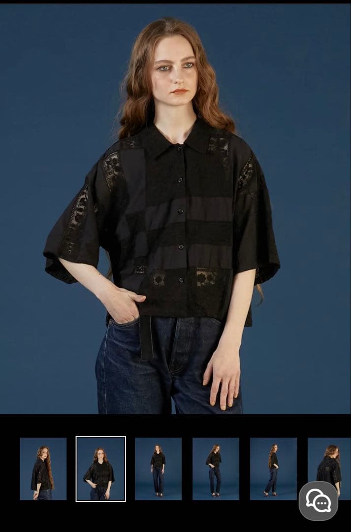 あと1週間 最終値下げ‼️crinklecrinklecrinkle半袖シャツ