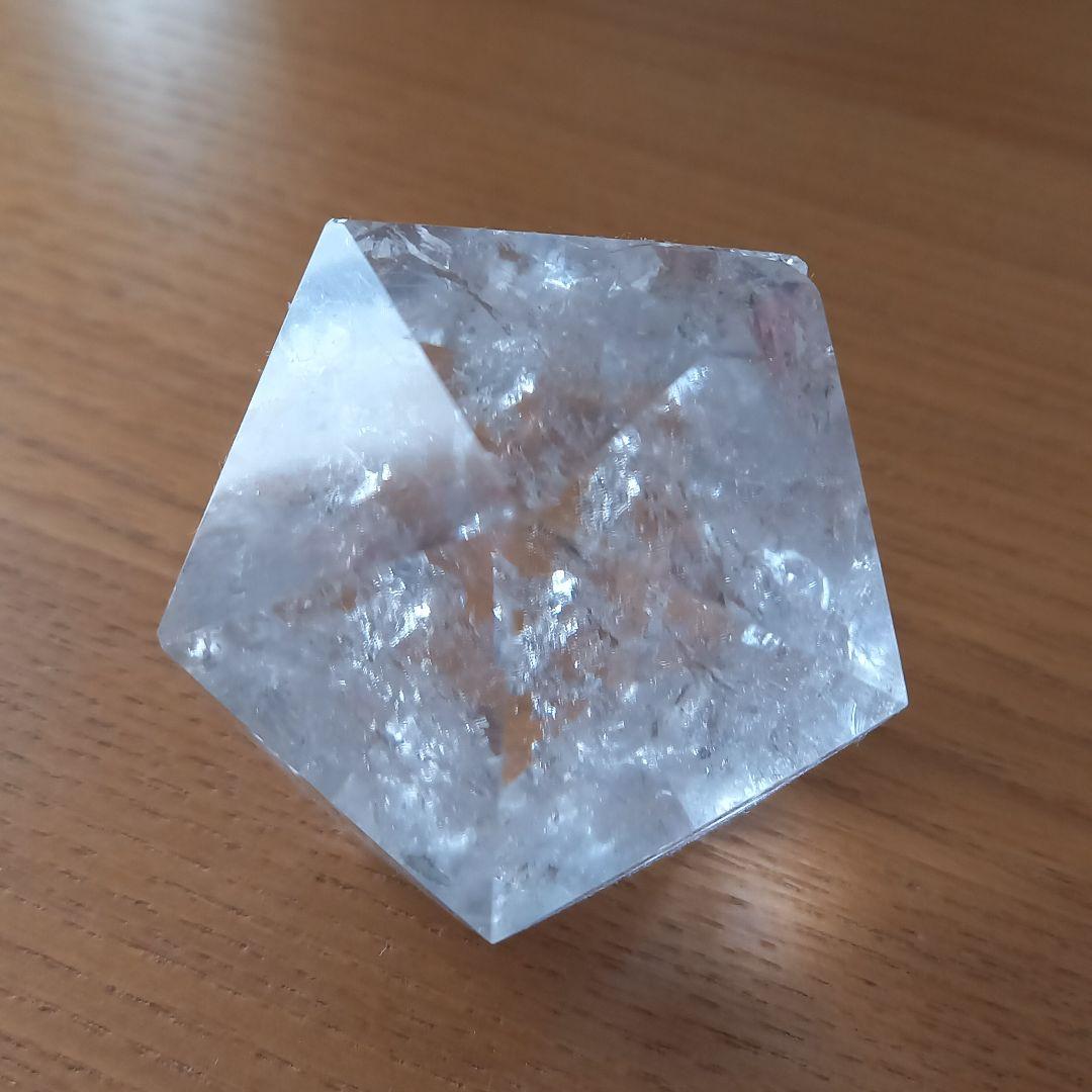 マカバ　六角形　クリスタル水晶