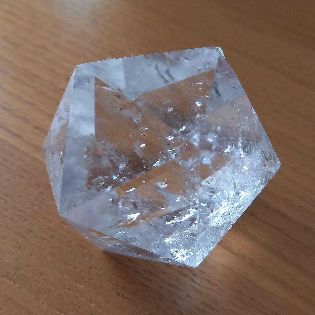 マカバ　六角形　クリスタル水晶