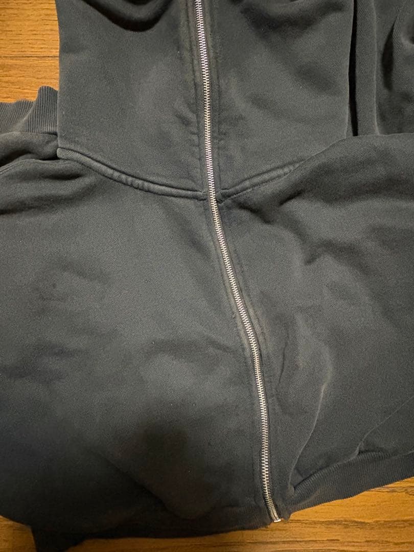 トップス entire studios cropped full zip hoodie