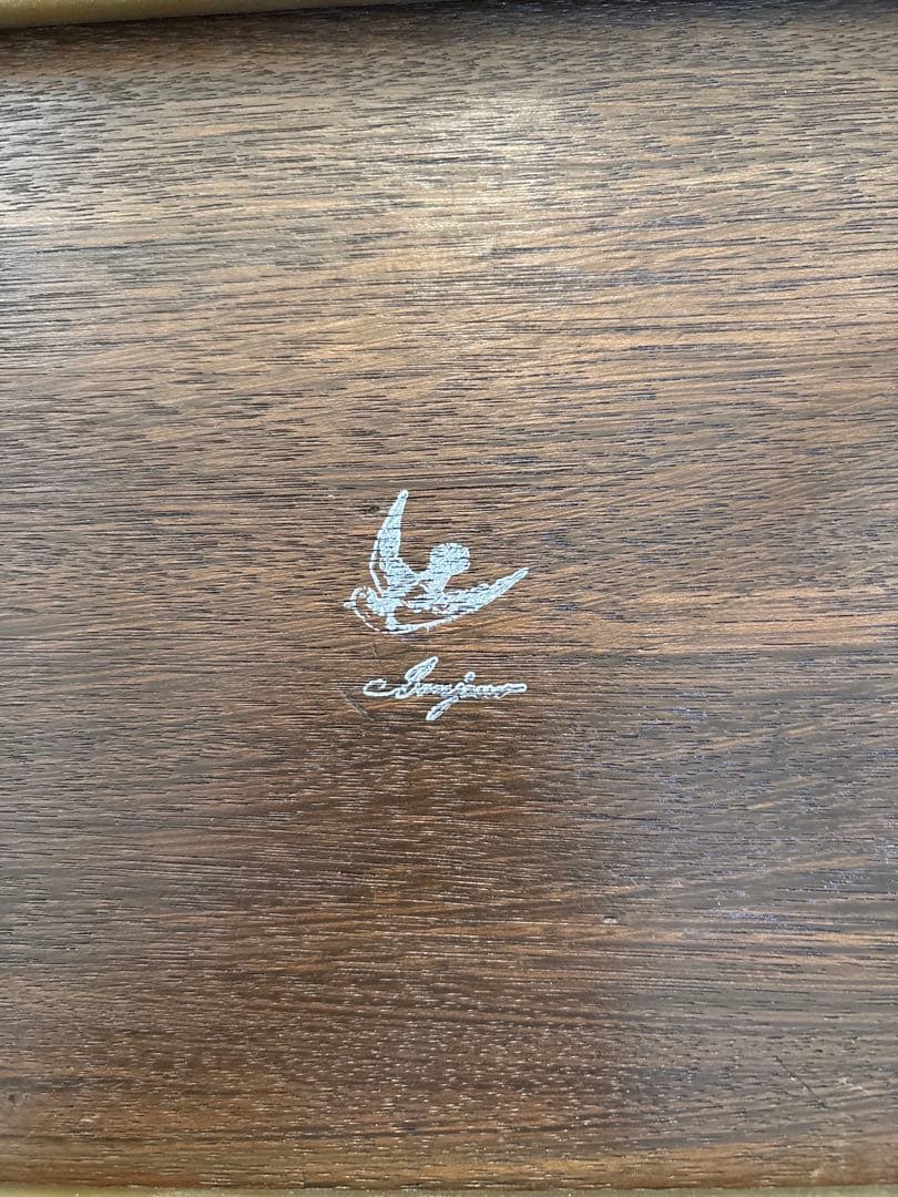 ヴィンテージ オーク材 ワゴン インダストリアル スチール サイドテーブル