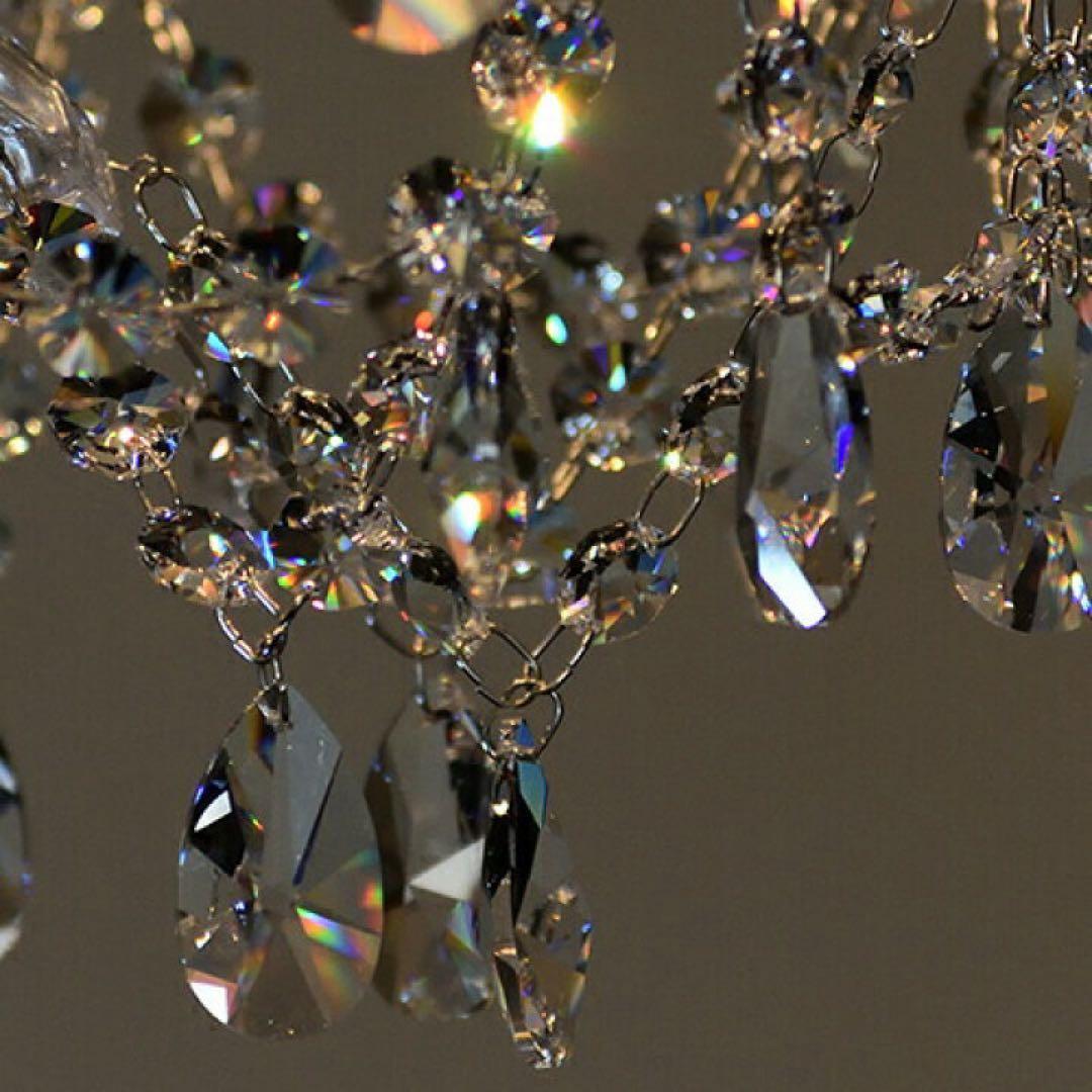 商品名アスフォークリスタル使用 Build /ビルド 9灯シャンデリアWH