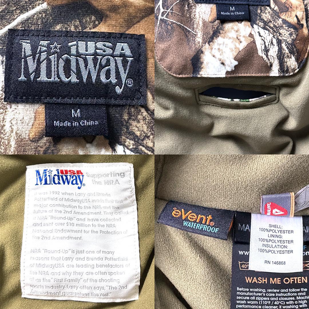 リアルツリー マウンテンパーカー M プリマロフト ドローコード 防水