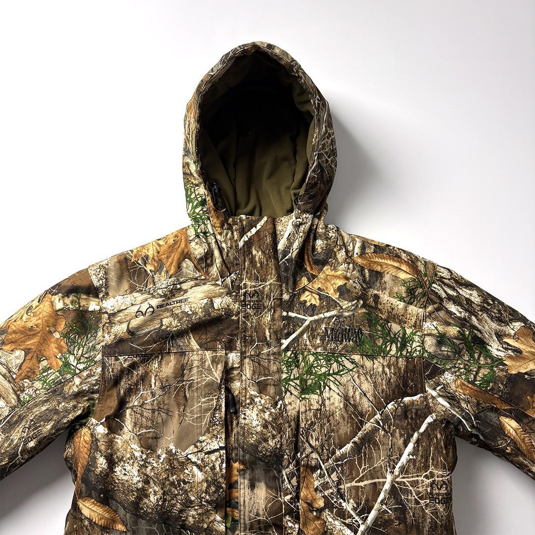 リアルツリー マウンテンパーカー M プリマロフト ドローコード 防水