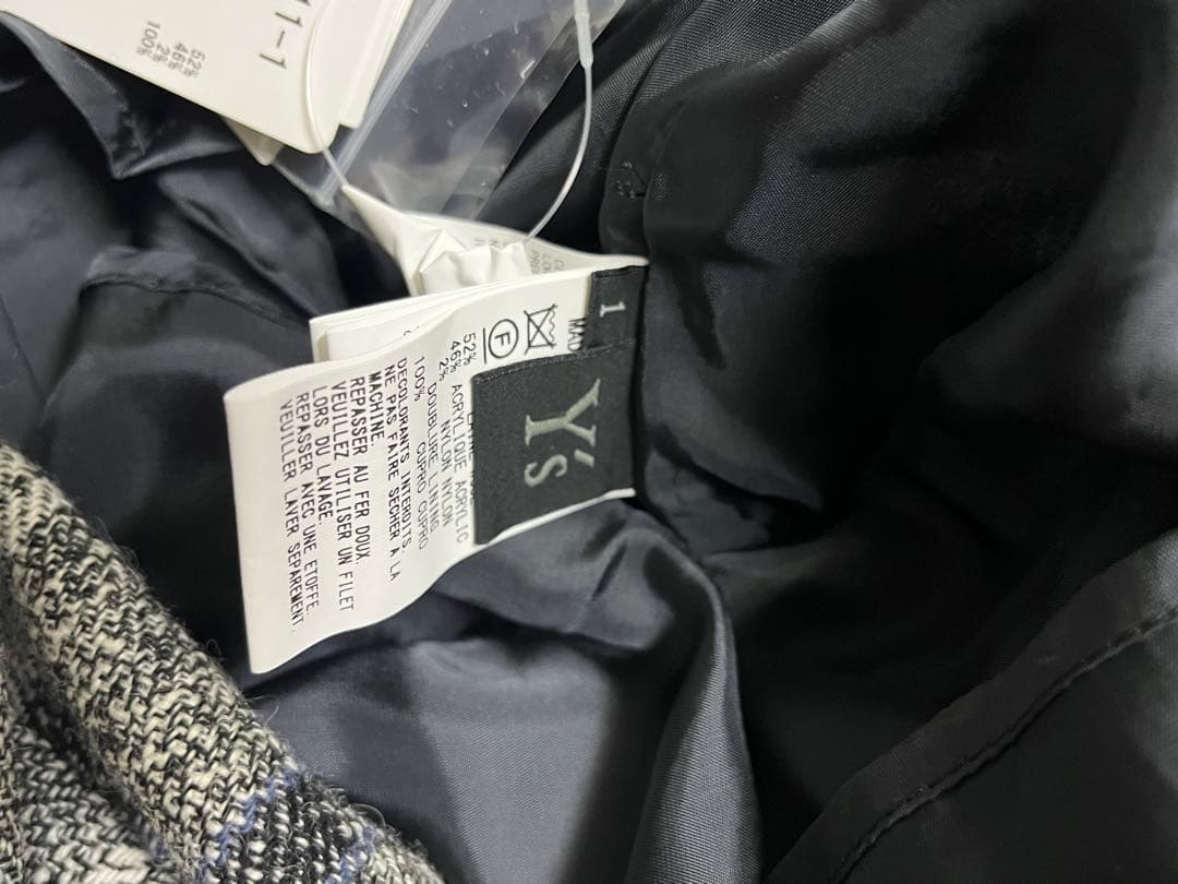 y's YJ-S02-111 アシメントリースカート　未使用保管品