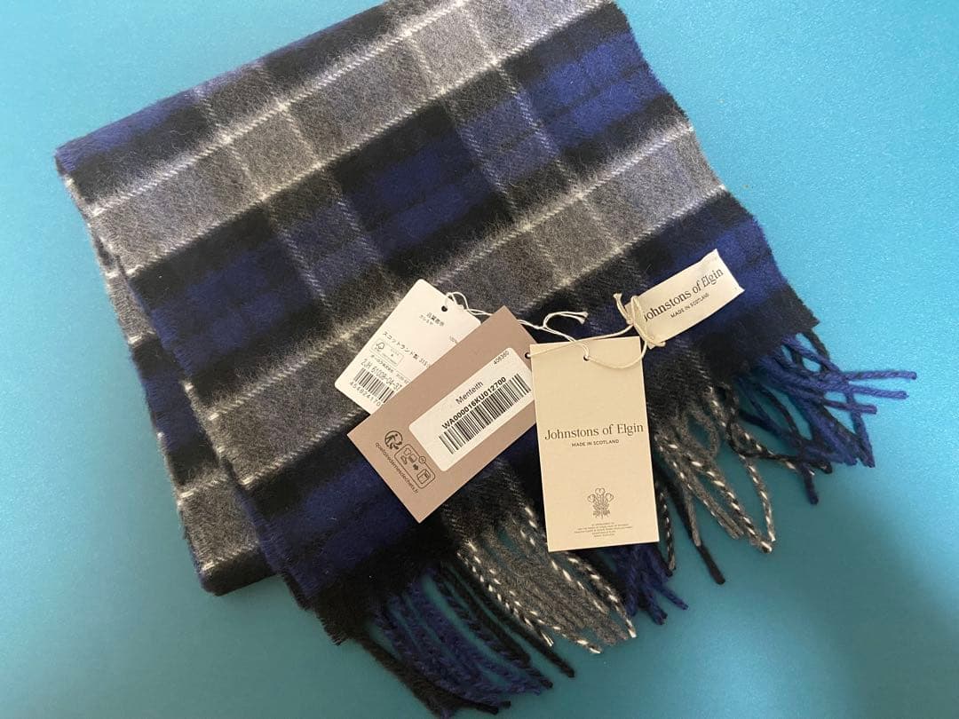 Johnstons of Elgin Menteith マフラー ジョンストンズ