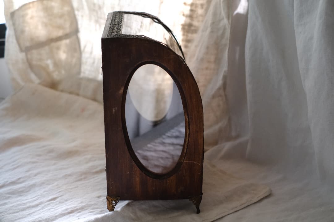 フランスアンティーク｜ガラスディスプレイケース