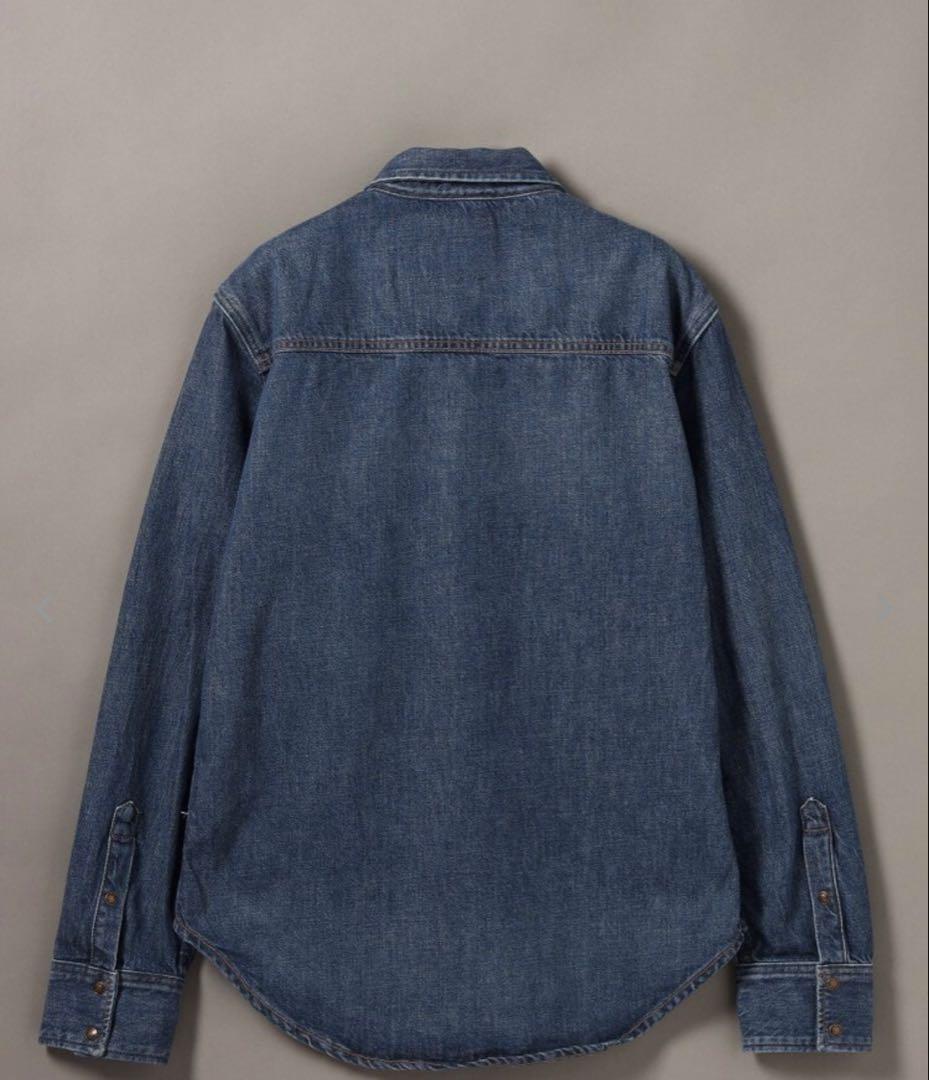  プレミアム デニム　デニムシャツ