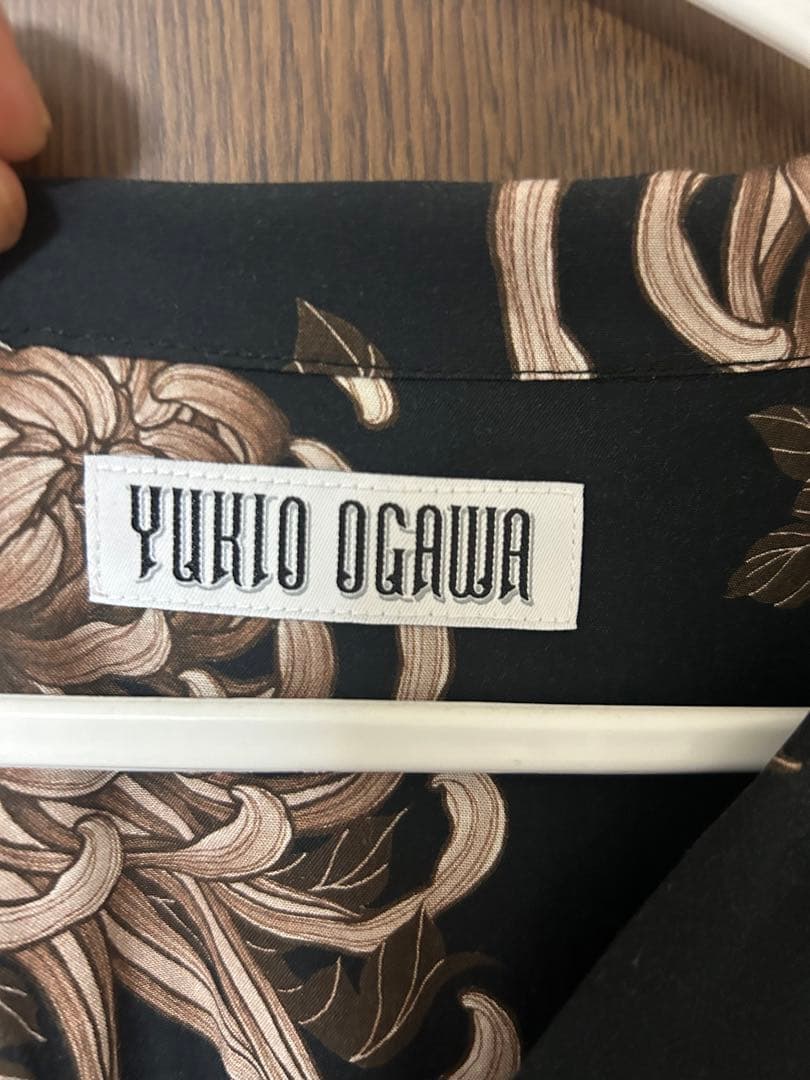k*様 信州まなぶ×YUKIO OGAWA 菊総柄シャツ