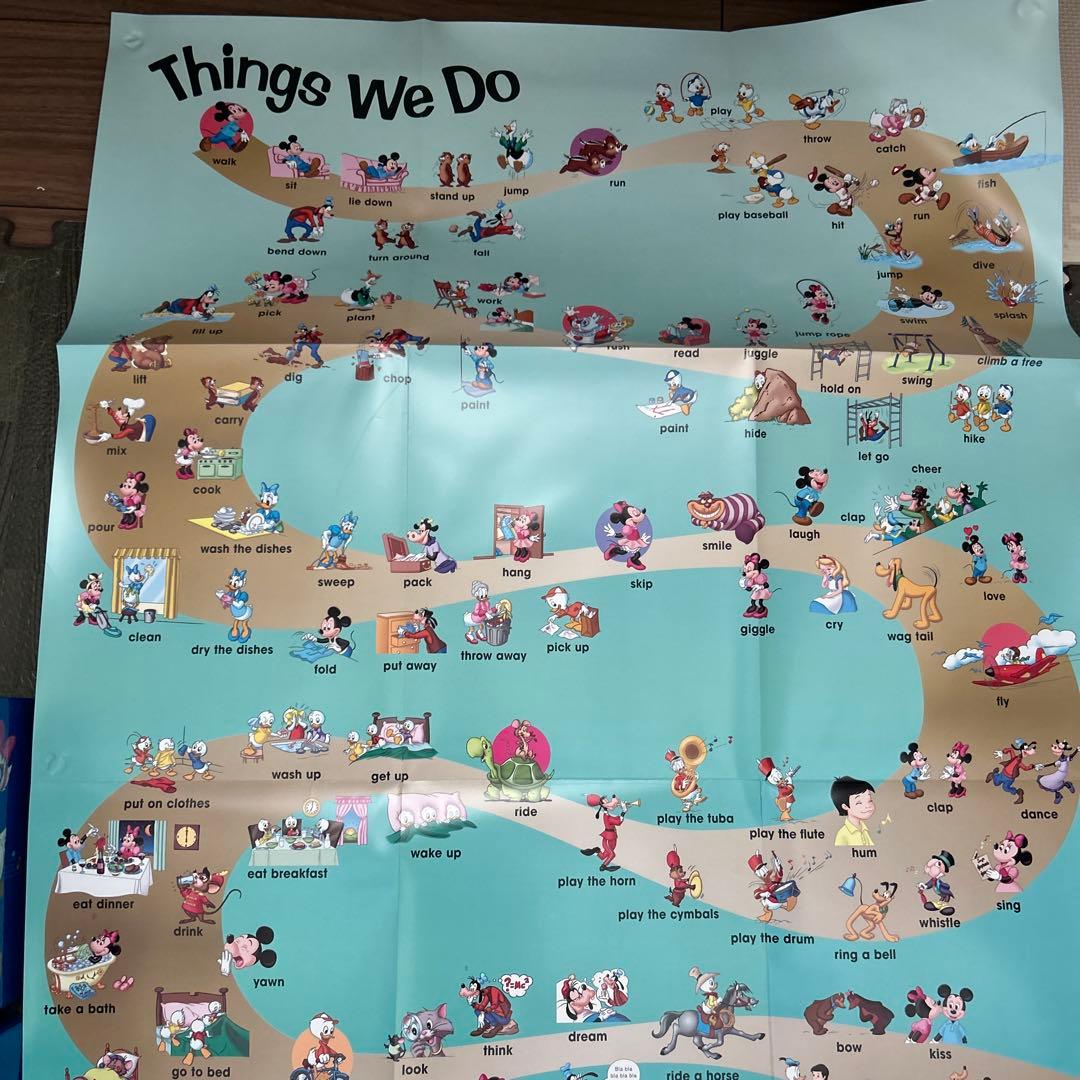 *✧✩本日限定価格*✧✩ディズニー　ワールドファミリー 教材セット