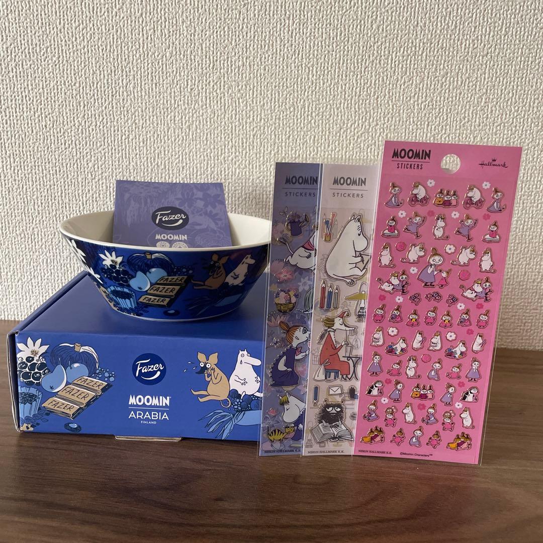 (1/17限定価格) fazer アラビア ムーミン 80周年限定 ボウル